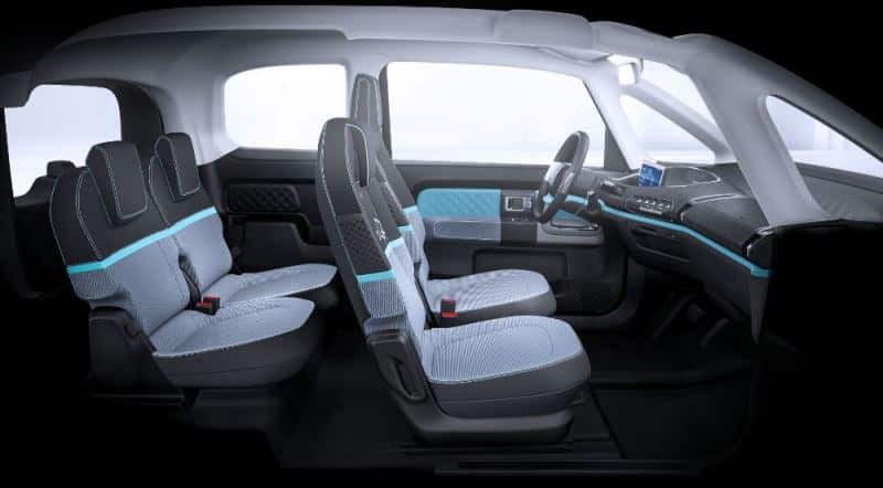 Interior Cabin Mobil Listrik GSEV