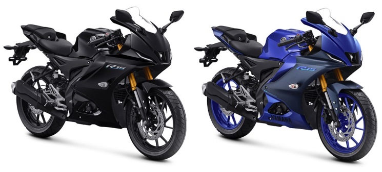 All New Yamaha R15 - Black dan Icon Blue
