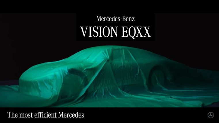 Mercedes EQXX Concept - EV Berjarak tempuh 1000 km