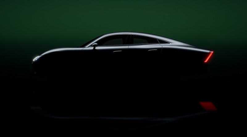 Teaser Mercedes EQXX Concept - Side View