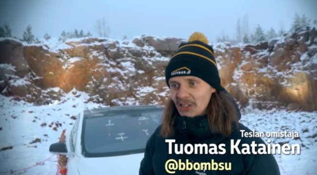 Tuomas Katainen - YouTuber Meledakkan Tesla karena kesal
