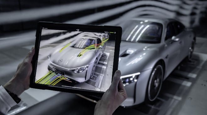 Efisiensi aerodinamika Mercedes EQXX dengan DC 0.17
