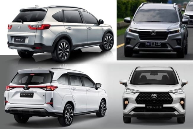 Perbandingan Eksterior Veloz vs BR-V 2022