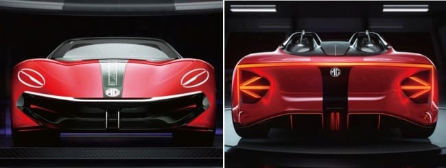 Konsep Digital Sportcar listrik MG Cyberster