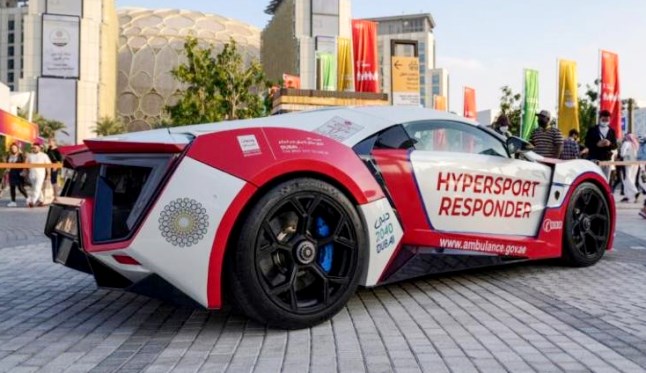 Supercar Dijadikan Ambulan di Dubai - Lykan Hypersport