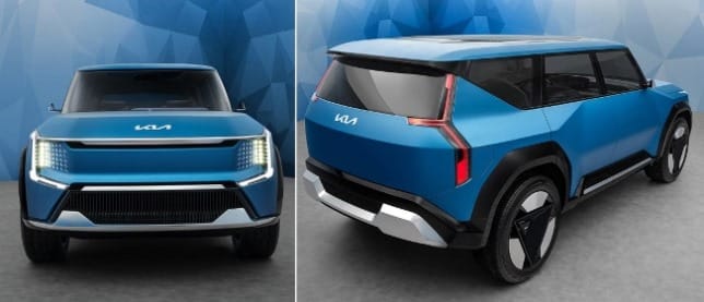Kia EV9 Debut Global di Eropa
