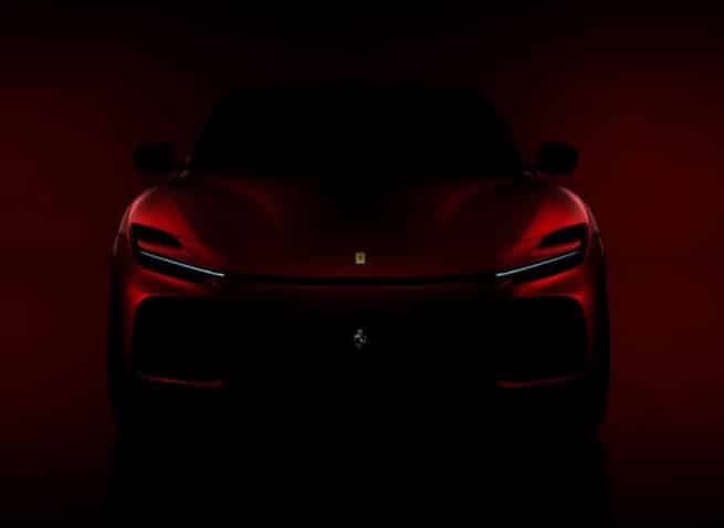 Teaser Resmi Ferrari Purosangue - SUV Pertama Ferrari