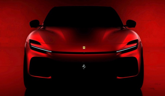 Teaser Resmi SUV Pertama Ferrari - Purosangue