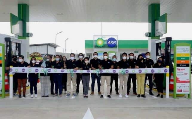 Peresmian SPBU BP-AKR di Jakarta
