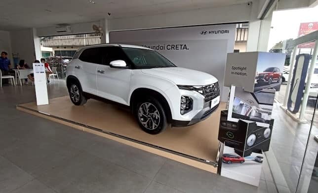 Suasana di Dealer Hyundai Palembang