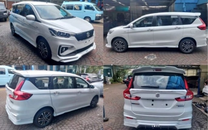 Penampakan Suzuki Ertiga Hybrid Sport AT