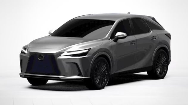 Render Desain Lexus RX 2023