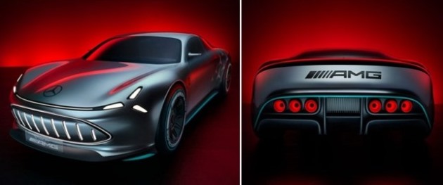 Teaser Vision AMG Concept - Depan Belakang