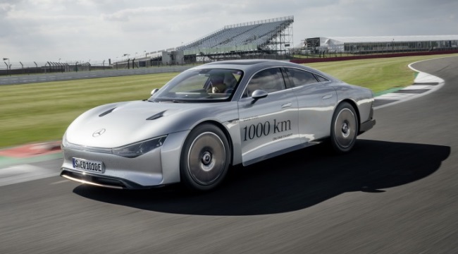 Mercedes-Benz Vision EQXX Concept pecahkan rekor efisiensi EV