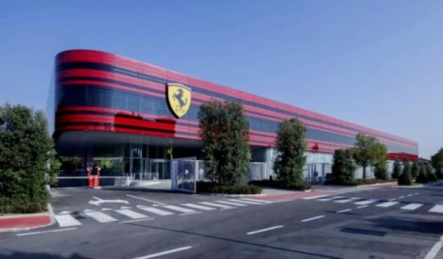 Pabrik Ferrari di Maranello, Modena, Italia