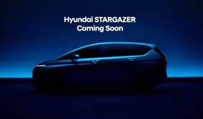 Teaser Hyundai Stargazer Samping