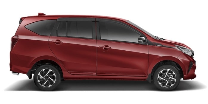 Daihatsu Sigra 2022 -Scarlet Red Metallic