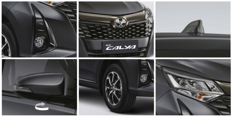 Hal Baru pada Eksterior Toyota Calya Facelift