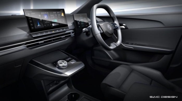 Interior MG4 EV - Kokpit
