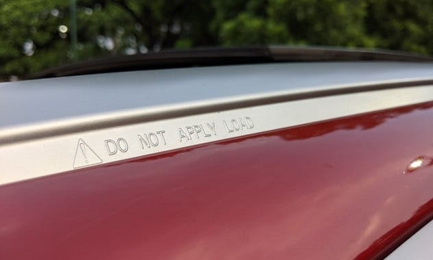 Roof Rail Hyundai Creta - hanya aksesoris pemanis