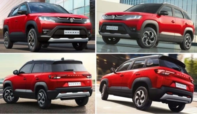 Suzuki Brezza 2022 - Tampak Depan Belakang