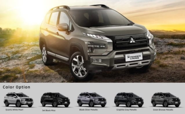 Warna Baru New Xpander Cross 2022 - Green Bronze