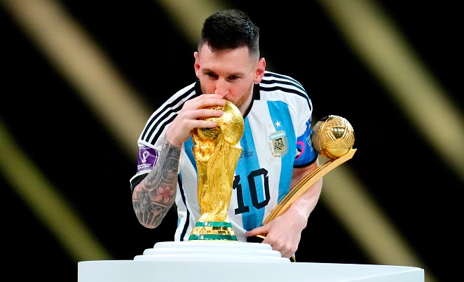Lionel Messi - Pemain Terbaik Piala Dunia 2022 Qatar
