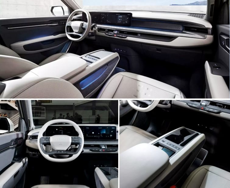 Interior KIA EV9 tipe Standar
