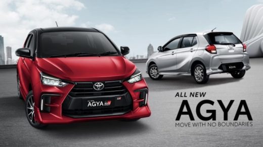 Pilihan Warna Toyota Agya 2023 Generasi-2 - versi LCGC dan GR-Sport