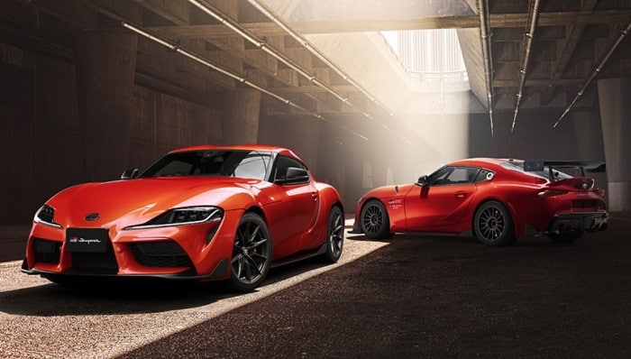 GR Supra GT4 Plasma Orange 100 Edition
