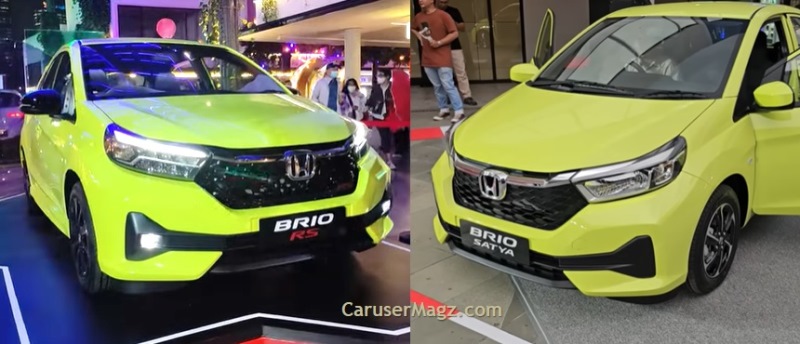 Wajah baru Brio Facelift 2023 - RS dan Satya