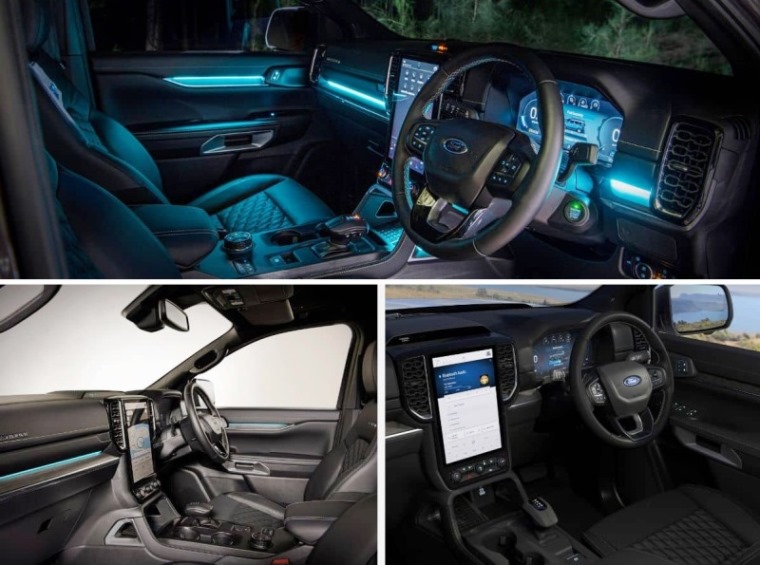 Interior Ford Everest 2023 Generasi Baru