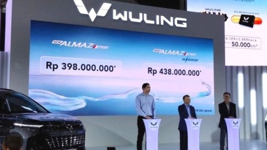 Harga Wuling Almaz RS Facelift Turun